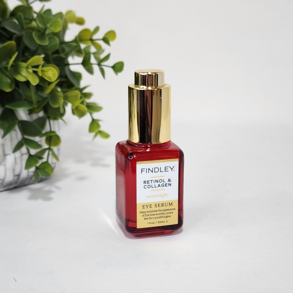 Findley Retinol & Collagen Overnight Eye Serum for Fine Lines & Crow's Feet 1 oz